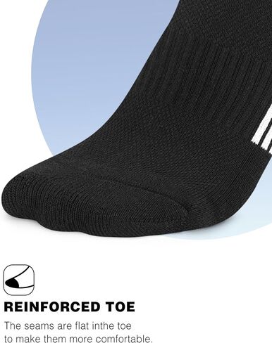 Amutost Ankle Socks Womens Athletic Running Comfort No Show Socks Cushioned 3-6Pairs in Kuwait