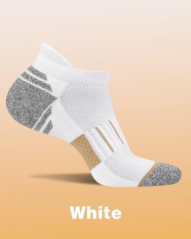 Amutost Ankle Socks Womens Athletic Running Comfort No Show Socks Cushioned 3-6Pairs in Kuwait