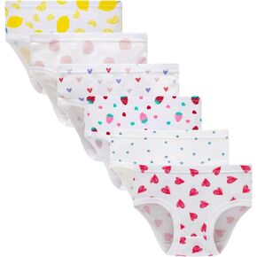 Family Feeling Little Girl Underwear Toddler Panties Big Kids Undies Soft 100% Cotton in Saudi Arabia