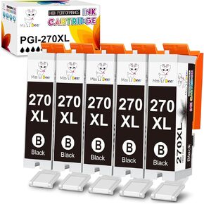 Miss Deer Compatible 934XL 935XL 934 935 XL Ink cartridges Replacement for Officejet Pro 6830 6230 6815 6835 6812 6820 6220 Printer (2Black/1Cyan/1Magenta/1Yellow) 5-Pack