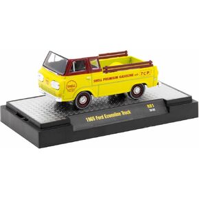 M2 Machines Detroit Muscle 1/64 Scale Diecast 32600-81 24-52 1965 Shell Gasoline Econoline Truck