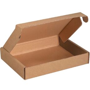 Box USA BMFL1081K Deluxe Literature Mailer ، 10 "× 8" × 1 1/2 "، Kraft (حزمة 50)