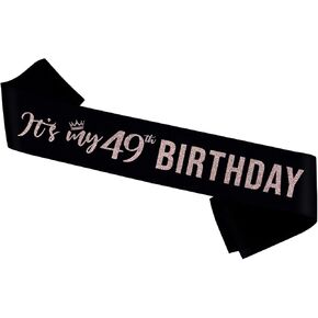 It’s My 21st Birthday Sash,21st Birthday Sash Decor,Glitter 21st Birthday Gifts for Women,Happy 21st Birthday Party Decorations