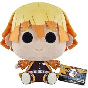 Funko Plush: Demon Slayer - 7" Zenitsu Agatsuma - Collectable Soft Plush - Birthday Gift Idea - Official Merchandise - Stuffed Plushie for Kids and Adults - Ideal for Anime Fans and Girlfriends
