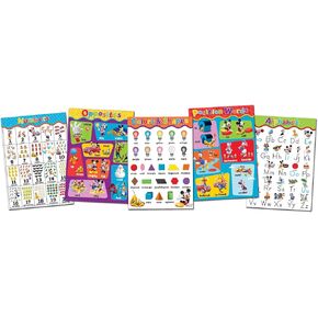 Eureka Mickey Mouse Buletins Decorations Preschool Decorities ، 0.1 '× 18' 'x 28' 'بوصة ، 5 مساءً