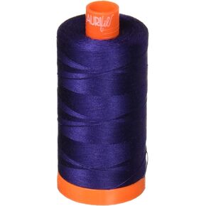 Aurifil Cotton Mako 50wt Midnight Blue Thread Large Spool 1421 yard MK50 2745