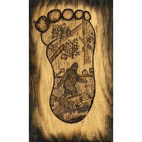 DIY 5D Diamond Painting，Bigfoot,Paint by Number Crystal Rhinestone Diamond Embroidery Paintings Cross Stitch,12 * 16 inch.