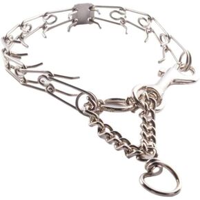 Clasp 1.5mm Stainless Dog Training Collar for Small Breeds | 8'' Micro Prong Collar | Dogs 6-26lbs | No-Pull Collar | Behavior Aid