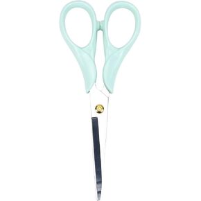 Stylish Acrylic Gold Multipurpose Scissors Stainless Steel 6.3 Inches Office Scissors Desktop Stationery for Cutting Heavy Duty Leather Arts Fabric Crafts Scissors (Gold)