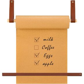 LINCIA مثبتة على الجدار 17 Kraft Paper Roll Distenser-Roller Kraft Paper Roll-Decor Decor