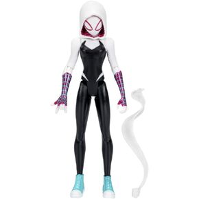 Marvel Spider-Man: Across The Spider-Verse Spider-Gwen Toy, 6-Inch-Scale Action Figure with Web Accessory, Toys for Kids Ages 4 and Up