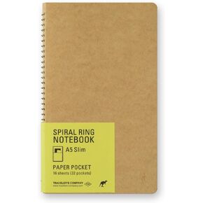 Travelers Notebook Spiral Ring B6 Watercolor Paper Swan 15253006