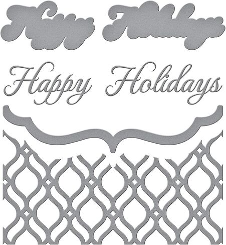 Spellbinders Mosaic Bracket Card Builder Dies, Metal in Saudi Arabia