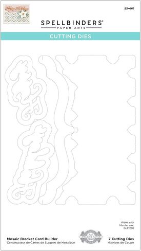 Spellbinders Mosaic Bracket Card Builder Dies, Metal in Saudi Arabia