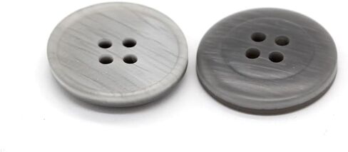 20pcs أزرار راتنج كبيرة للملابس ، والمعطف ، والبدلة ، والسترة ، وملحقات الخياطة الموضة DIY الحرف (الأزرق ، 20mm0.78 بوصة) in Kuwait