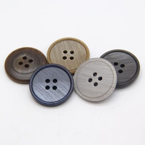 20pcs أزرار راتنج كبيرة للملابس ، والمعطف ، والبدلة ، والسترة ، وملحقات الخياطة الموضة DIY الحرف (الأزرق ، 20mm0.78 بوصة) in Kuwait