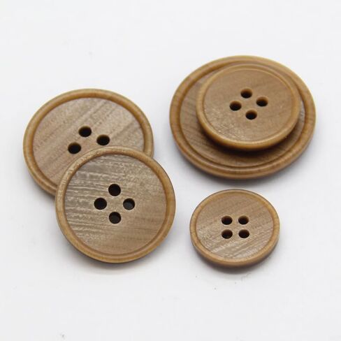 20pcs أزرار راتنج كبيرة للملابس ، والمعطف ، والبدلة ، والسترة ، وملحقات الخياطة الموضة DIY الحرف (الأزرق ، 20mm0.78 بوصة) in Kuwait
