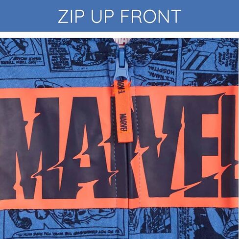 Marvel Avengers Spider-Man Hulk Captain America Zip Up Hoodie Toddler to Big Kid in Kuwait