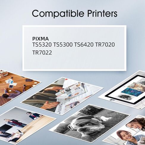 260XL 261XL Black/Tri-Color Combo Pack Replacement for Canon PG-260 XL CL-261 XL 260 261 Ink Cartridge for Pixma TR7020 TR7022 TS5300 TS5320 TS6420 Printer (2-Pack) in Saudi Arabia