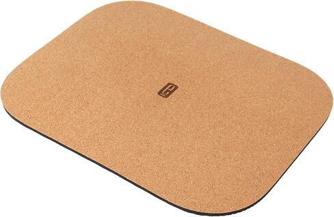 Travel Mouse Pad, Cork with Non-slip TPE Back, Small 8.1" x 6" x 5 mm Thick, Medium-drag for Precision Computer Work, 100% Upcycled, Premium Fine-grain Cork Comfort, Soft Surface, Non-toxic Mat in Saudi Arabia