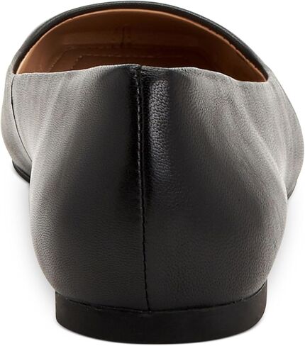 Alfani Womens Neptoon Faux Leather Square Toe Ballet Flats Brown 9 Medium (B,M) in Kuwait