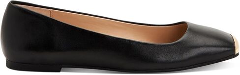 Alfani Womens Neptoon Faux Leather Square Toe Ballet Flats Brown 9 Medium (B,M) in Kuwait