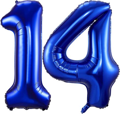 Navy Blue Number 6 بالونات ، 40 بوصة غامقة الأزرق 6 بالون عيد ميلاد كبير رقائق مايلر رقم البالونات الرقمية لتخرج حفلة عيد ميلاد ديكورات الذكرى السنوية in Saudi Arabia