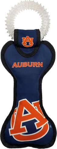Pets First NCAA Georgia Bulldogs Dental Dog TUG Toy with Squeaker. Tough PET Toy for Healthy Fun, Teething & Cleaning Pets Teeth & Gum in Saudi Arabia
