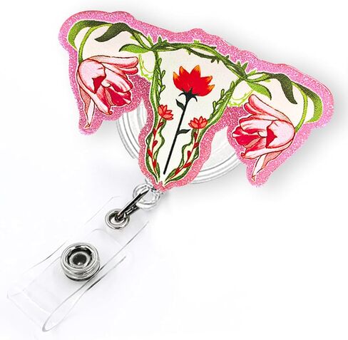 Take My Strong Hand Badge Reel Retractable for Nurse Nursing RN CNA LPN Doctor Medical Worker & Teacher | Funny Horror Movie ID Name Badge Holder with Alligator Clip & 24" Durable Nylon Cord | Acrylic in Saudi Arabia