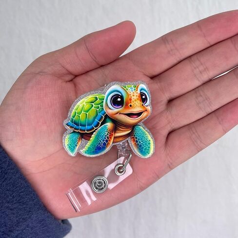 Take My Strong Hand Badge Reel Retractable for Nurse Nursing RN CNA LPN Doctor Medical Worker & Teacher | Funny Horror Movie ID Name Badge Holder with Alligator Clip & 24" Durable Nylon Cord | Acrylic in Saudi Arabia