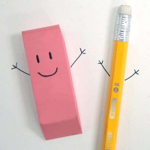 BAZIC Pencil #2 HB Pencils, Latex Free Eraser, Premium Wood Yellow Unsharpened Pencils (12/Pack), 1-Pack in Saudi Arabia