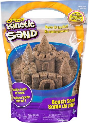 Kinetic Sand, 3 Lbs Beach Sand for Ages 3 and Up in Saudi Arabia