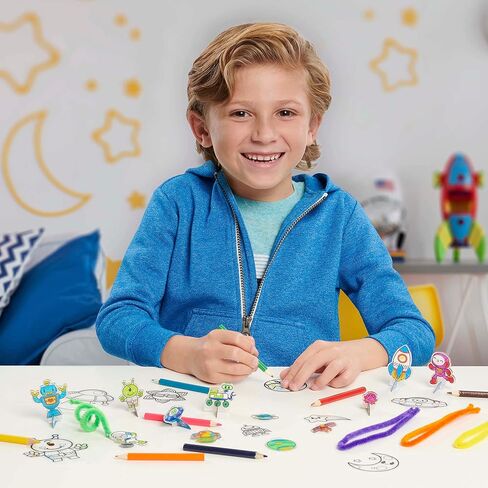 ما عليك سوى تشغيل تقلص Dinks من هذا العالم من 51 قطعة من الفنون والحرف ، ألعاب الأطفال للأعمار 3 ، متوسطة in Kuwait