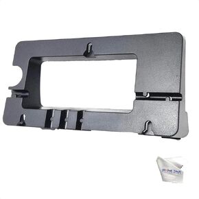 Yealink Wall Mount Bracket for Yealink Phones: T52S, T54S, T54W, T56A, T58V, Global Teck Bundle Includes Microfiber Cloth