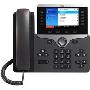 Cisco 8861 Ip Phone - كابل - قابل للتثبيت على الحائط، سطح المكتب - أسود - 5 X Total Line - Voip - معرف المتصل -