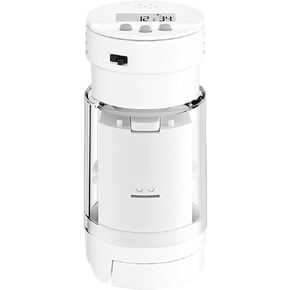 Pill Crushers & Splitters - Multifuctional Pill Cutter Grinder with Timer and Water Cup, Pill Breaker Slicer Chopper Divider with Brush, Portable Stackable Pill Organizer