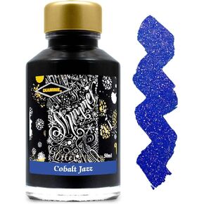 Diamine - Shimmering Fountain Pen Ink, Cobalt Jazz 50ml