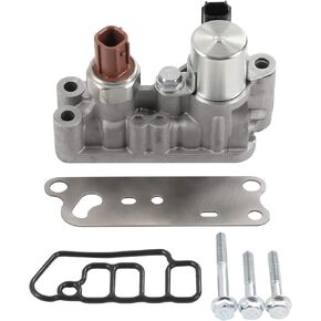 Engine Variable Valve Timing (VVT) Solenoid Compatible with Acura RDX Honda Accord Crosstour Odyssey Pilot Replaces# 918-056 15810R70A03 15810R70A04