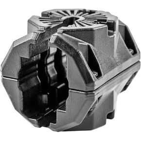 YakAttack MightyMount Duo Rail Adapter, Black - Compatible with Hobie H-Rail | Kayak Fishing Accessories