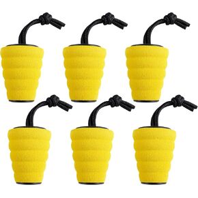 GanFindX 4, 6 or 8 Pack | 3 Colors | Form-Fitting Kayak Scupper Plug Kit, Fit 1.4-1.7" scuppers, High Elasticity Fits Most Drain Holes & EVA Meterial