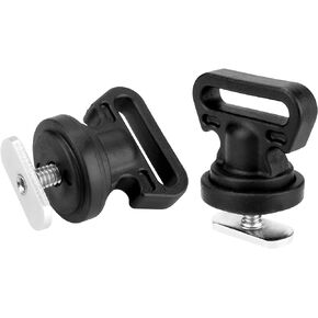 Kayak Track Mount Tie Down, Track Mount Vertical Tie Down for Securing Cooler, Crate to Track, Kayak Track Accessories
