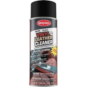 Sprayway SW990 Vinyl and Leather Cleaner, 15 oz
