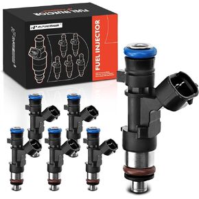 A-Premium Fuel Injectors Compatible with Nissan Armada 06-14, Frontier 05-19, NV1500, NV2500, NV3500, Pathfinder 05-12, Titan 04-12, Xterra 05-15 & Suzuki Equator 09-12, 4.0L 5.6L, Replace# 0280158007