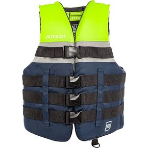 Jetpilot S1 Nylon Coast Guard Approved Life Vest PFD