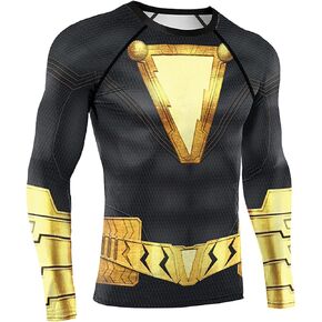 Men's Compression Sport Shirt Adam Long Sleeves Workout Shirt