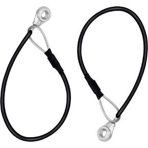 M159508 Tailgate Cable for John Deere Gators Utility Vehicle M TE TH TX XUV TH 6x4 HPX615E HPX815E XUV865R XUV825E (2pcs)