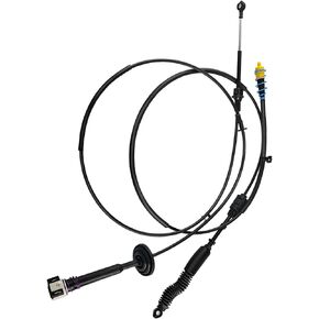 Gear Shift Cable Replacement for 12477640, Automatic Transmission Shift Control Cable Compatible with 1999-2007 Chevy Silverado/GMC Sierra 1500 2500 3500 Classic