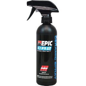 Malco EPIC CR2 Hydro Protect Ceramic Spray – Rejuvenates and Protects Vehicle Exterior Finishes/Shine, Protect, and Beautify Your Vehicle/Deep Hydrophobic Shine on All Types of Surfaces/16oz (109416)