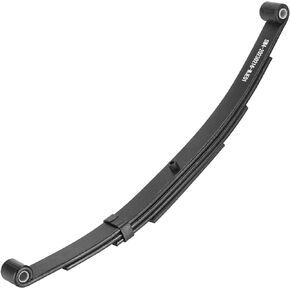 SEHNSUCHT Trailer Leaf Spring, 6 Leaf Double Eye 3500lb Leaf Springs for 7000lb Trailer Axle, 25-1/4"L, 1.75" Width, 3" Free Open of Leaf Spring, Replace for SW6, 2-Pieces