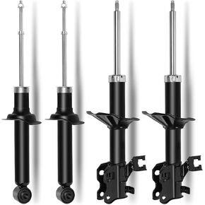 Shocks Absorbers,AUTOMUTO Shocks Strut Kit for Nissan Fits 1995 1996 1997 1998 for Nissan 200SX,1995 1996 1997 1998 1999 for Nissan Sentra 333219 333220 341194 Auto Shocks Gas Strut Sets (Set of 4)